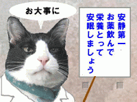 風邪、お大事にね…