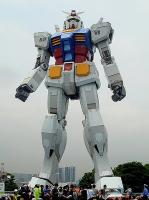 お台場のガンダム！私も見に行きました！