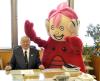 北海道・長万部町のキャラクター「まんべくん」