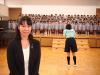子供達の美し合唱を聞かせて頂きました♪