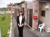 「長洞元気村」の仮設住宅前